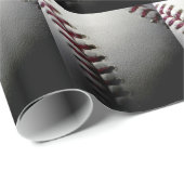 Nah-up-Baseball Geschenkpapier (Rolleneckpunkt)