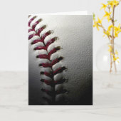 Nah-up-Baseball Karte (Gelbe Blume)