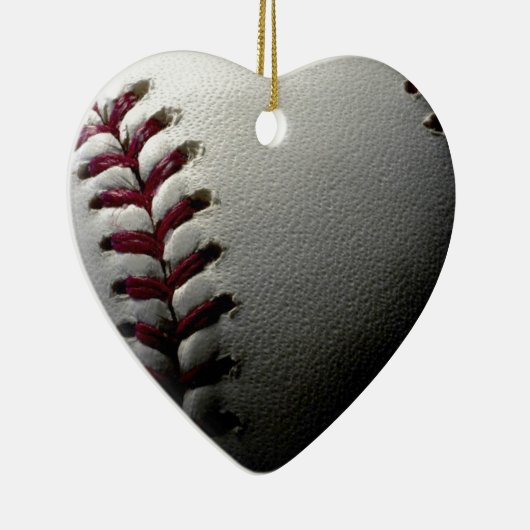 Nah-up-Baseball Keramikornament (Rechts)