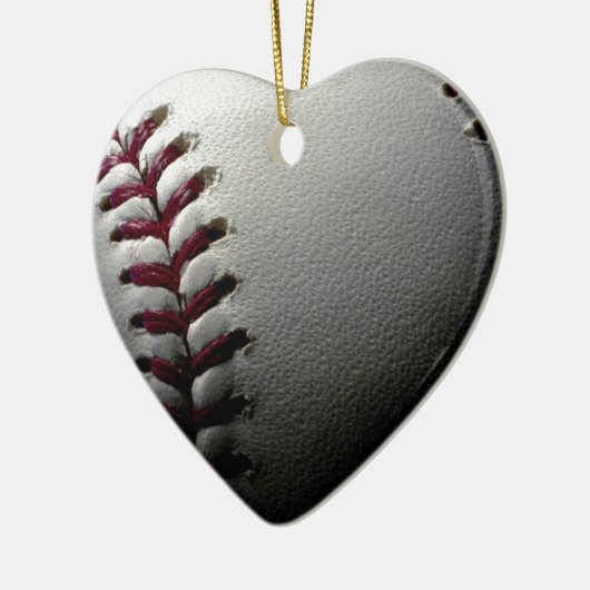 Nah-up-Baseball Keramikornament (Links)