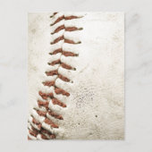 Nah-up-Baseball Postkarte (Vorderseite)