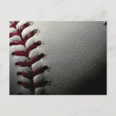 Nah-up-Baseball Postkarte (Vorderseite)