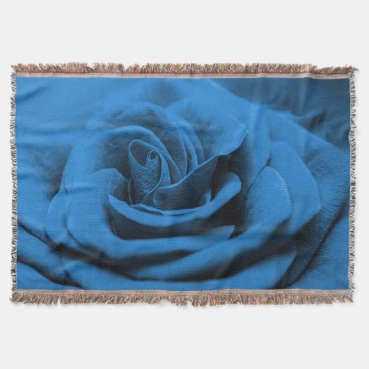 Nah-up blaue rote Rose, Makro-Schönheit. Decke (Vorderseite)