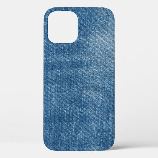 Nah-up Blue Denim Jeans Textur Case-Mate iPhone Hülle (Rückseite)