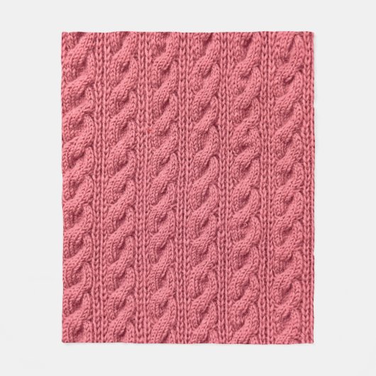 Nah-up der Muster der Pullover-Textur. Fleecedecke (Vorderseite)
