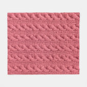 Nah-up der Muster der Pullover-Textur. Fleecedecke (Vorderseite (Horizontal))