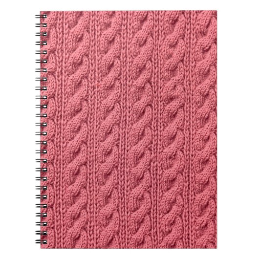 Nah-up der Muster der Pullover-Textur. Notizblock (Vorderseite)