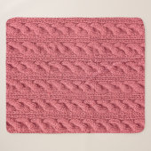 Nah-up der Muster der Pullover-Textur. Sherpadecke (Vorderseite (Horizontal))