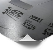 Nah-up der Vorderseite eines C-17-Globemaster III Fotodruck (Ecke)