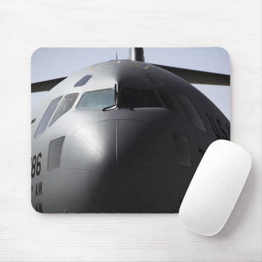 Nah-up der Vorderseite eines C-17-Globemaster III Mousepad (Mit Mouse)