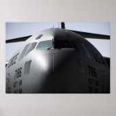 Nah-up der Vorderseite eines C-17-Globemaster III Poster (Vorne)