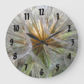 Nah-Up-Foto der Lüster-Uhr Große Wanduhr (Vorderseite)