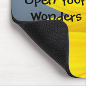 Nah-Up-Foto mit einer benutzerdefinierten Sonnenbl Mousepad (Ecke)