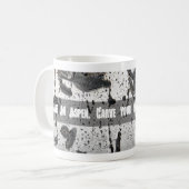 Nah-Up-Fotografie von White Barke Quaking Aspen Tr Kaffeetasse (Vorderseite Links)