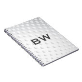 Nah Up Golf Monogramm Notizblock (Rechte Seite)