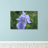 Nah-up Lila Iris Blume Leinwand (Insitu (Holzboden))