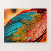 Nah Up Parrot Bird Feathers Puzzle (Horizontal)