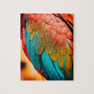 Nah Up Parrot Bird Feathers Puzzle