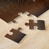 Nah-up Portrait eines Fuchs Puzzle (Seite)