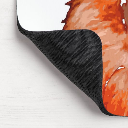 Nah-up Roaring Lion Artwork Mousepad (Ecke)