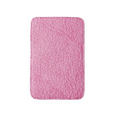 Nah-up rosa Leder, texturierter Hintergrund. Badematte (Vorderseite Vertikal)