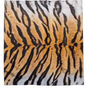 Nah-Up Shot of Real Indo-Chinese Tiger (Panthera) Duschvorhang