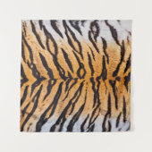 Nah-Up Shot of Real Indo-Chinese Tiger (Panthera) Wandteppich (Vorderseite)