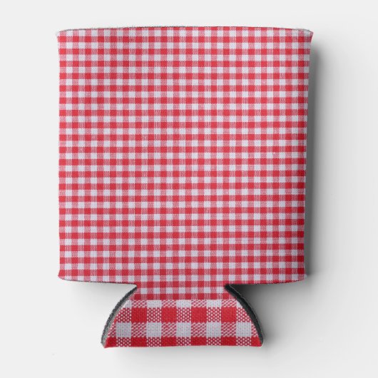 Nah-Up-Tablett mit roter Schachtel. Dosenkühler (Vorderseite)