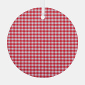 Nah-Up-Tablett mit roter Schachtel. Ornament Aus Glas (Rückseite)