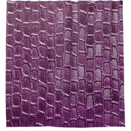 Nah-up Textur: Ledermaterial im Detail Duschvorhang (Vorderseite)