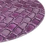 Nah-up Textur: Ledermaterial im Detail Schneidebrett (Ecke)