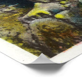 Nah-up View der chinesischen Pagode Poster (Ecke)