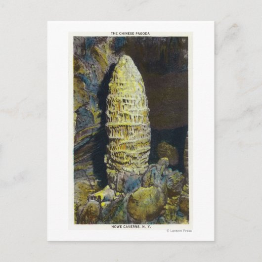 Nah-up View der chinesischen Pagode Postkarte (Vorderseite)