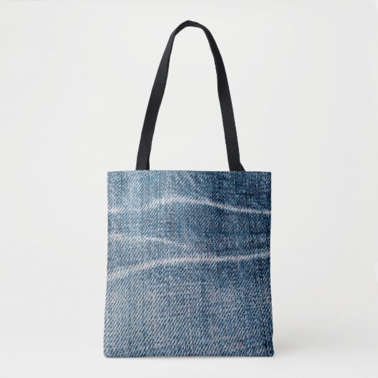 Nah-up von Denim Tuch. Tasche (Vorderseite)
