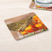 Nah-up Wild Moth Rechteckiger Pappuntersetzer (angewinkelt)