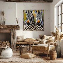 Nah Up Zebra Pair Bold und Strikte Wildnis