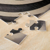 Nah Up Zebra Pair Bold und Strikte Wildnis Puzzle (Seite)