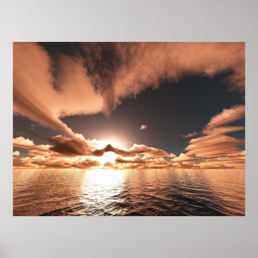 Nah zur Abenddämmerung Poster (Vorne)