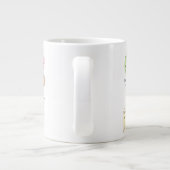 Nähaffirmationen für Handwerker | Nähzitate Jumbo-Tasse (Rückseite)