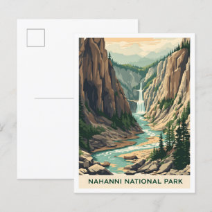 Nahanni-Nationalpark Kanada Reise Postkarte