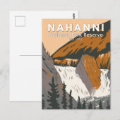 Nahanni Nationalpark Reserve Reisen Vintag Postkarte (Vorne/Hinten)