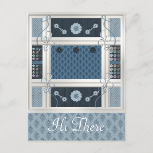 Nähanweisung Postkarte