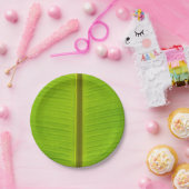 Nahaufnahme-Bananen-Blatt Pappteller (Party)