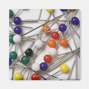 Nahaufnahme der geraden Buttone Magnet