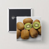 Nahaufnahme der Kiwis Button (Vorne & Hinten)