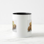 Nahaufnahme der Kiwis Tasse (Zentrum)