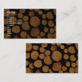 Nahaufnahme der Klotz Visitenkarte (Vorne/Hinten)