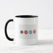 Nahaufnahme der Knöpfe Tasse (Links)