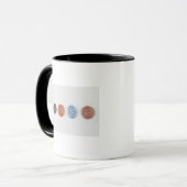 Nahaufnahme der Knöpfe Tasse (Vorderseite Links)