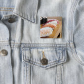Nahaufnahme der Sushi auf einer Tabelle Button (Beispiel)